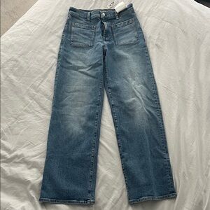 NWT madewell Emmett wide leg jeans